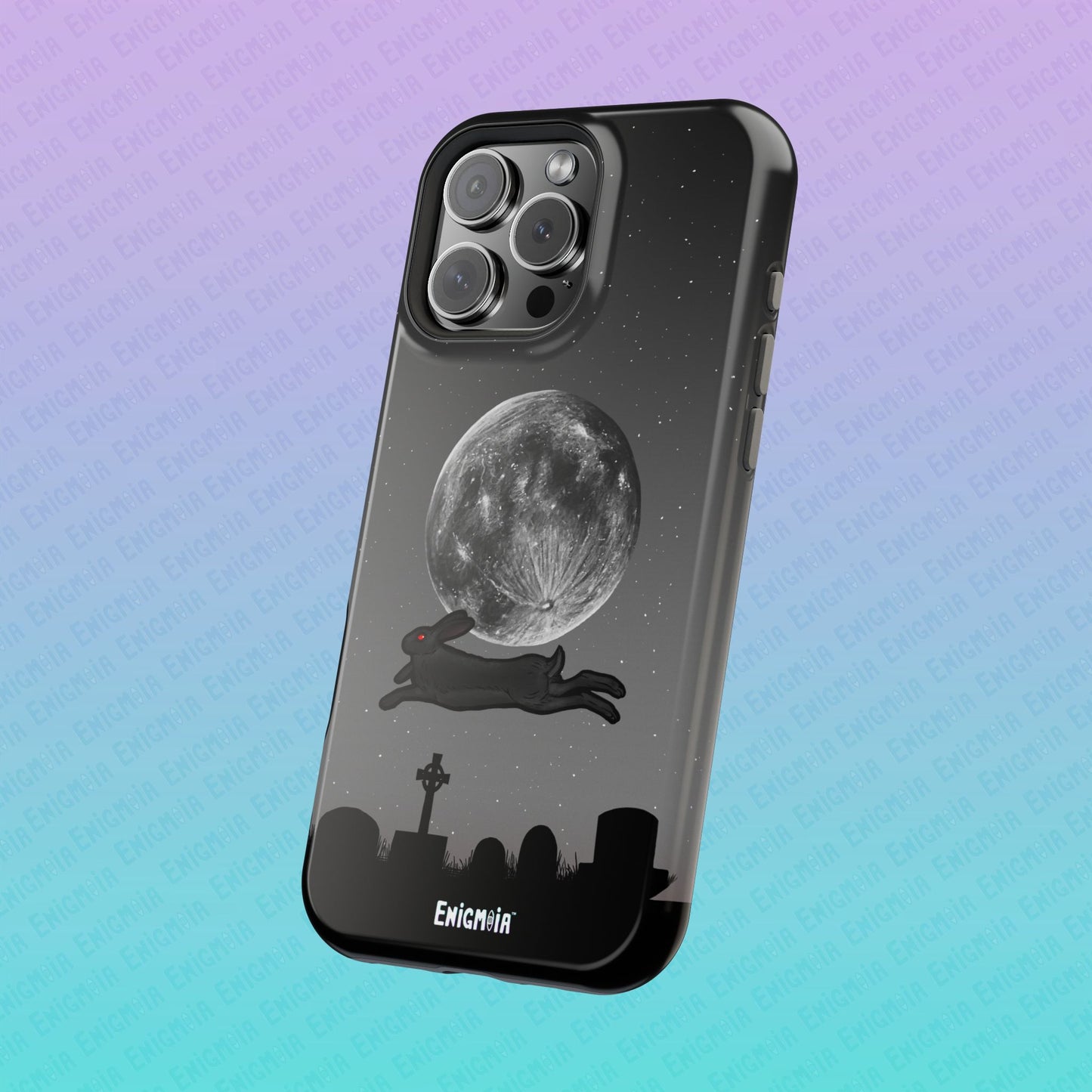 The Black Rabbit of Death — Magnetic Tough Case