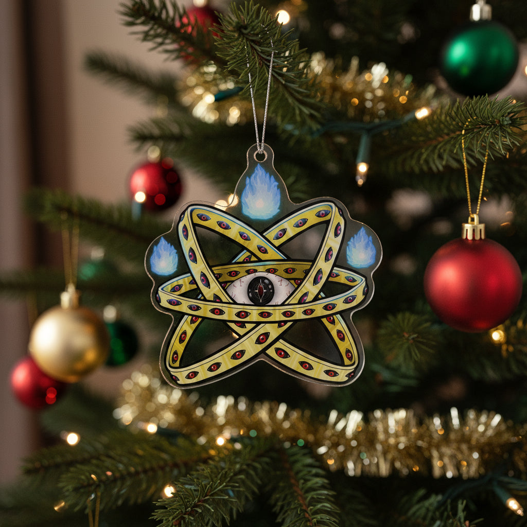 Be Not Afraid — Ophanim - Custom Shaped Biblically Accurate Angel Acrylic Ornament