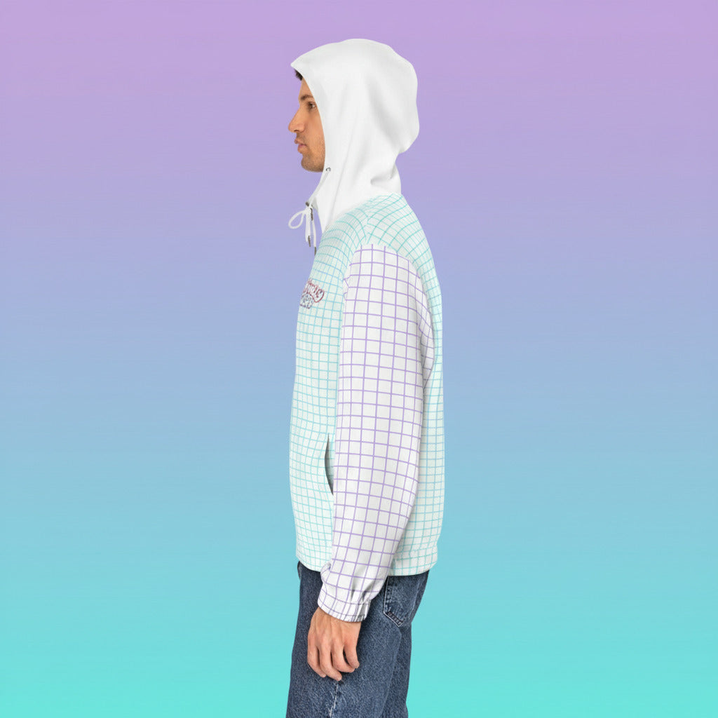 Perpetually Online — White - Unisex Full-Zip Hoodie