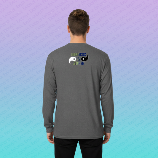 Hurricos & Zephyr — Yin Yang Chinese Dragon Gildan Long Sleeve T-Shirt
