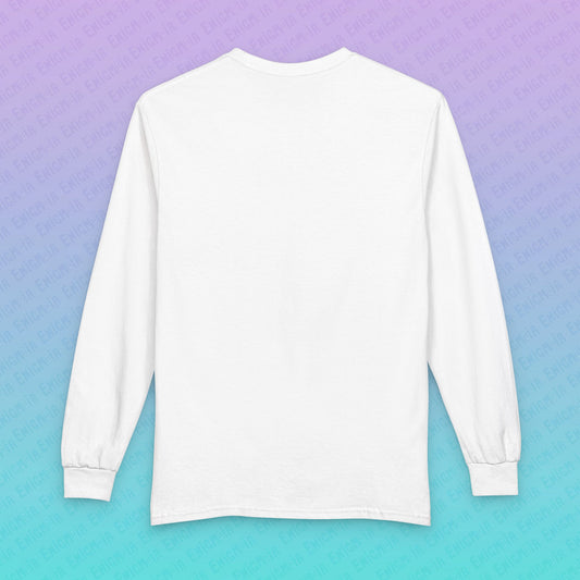 Liminal Seraphim Dimension — Biblically Accurate Angel Basic Long Sleeve Graphic Tee
