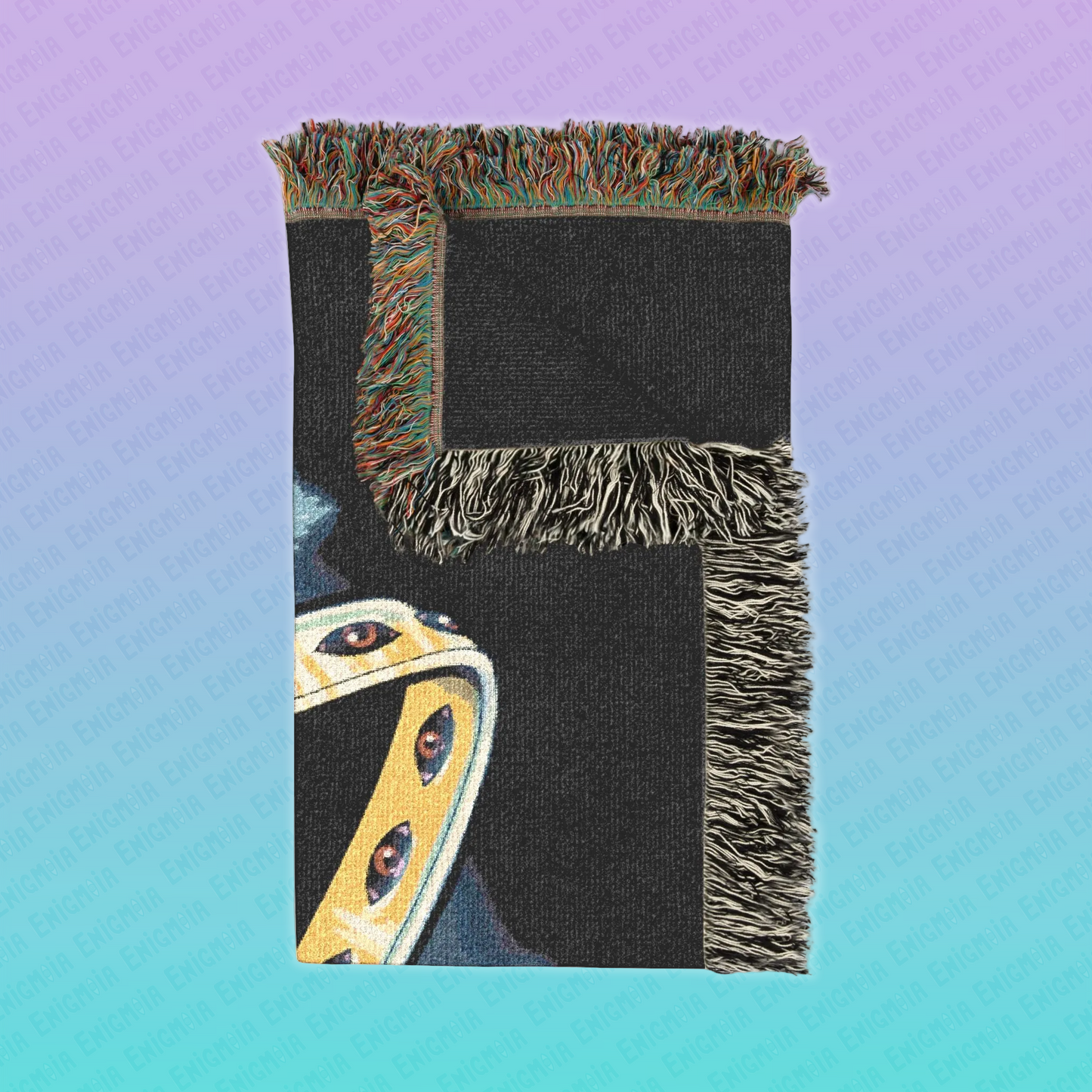 Be Not Afraid — Ophanim - Textured Woven Throw Blanket