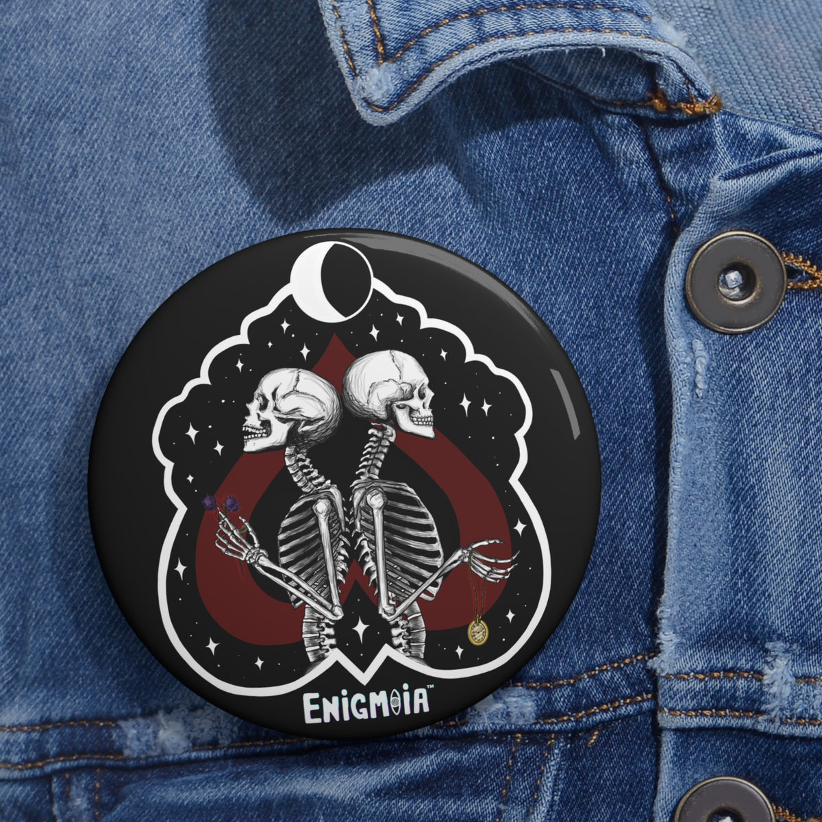 Till Death Do Us Part — Button Pin