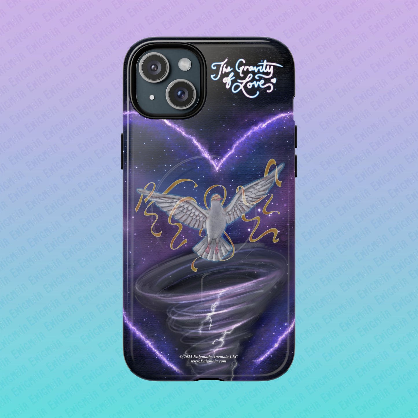 The Gravity of Love — Celestial Dove Tough Magnetic Phone Case