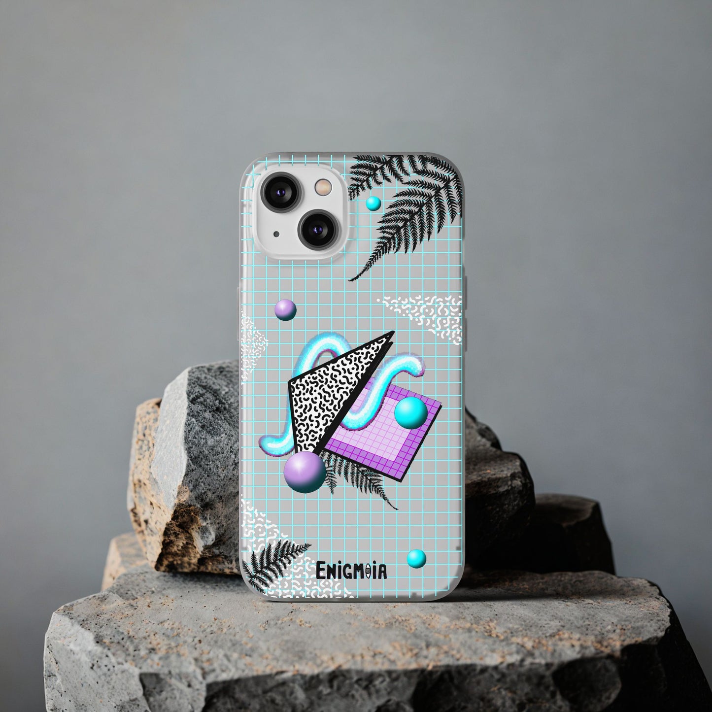 Gummi — Retro Aesthetic Geometric Memphis Style Pastel Vaporwave iPhone & Samsung Phone Cases