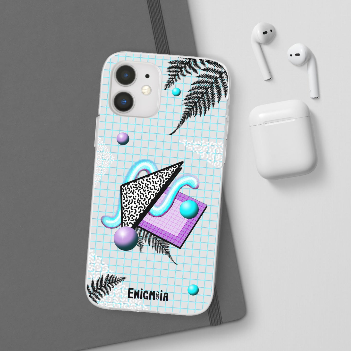 Gummi — Retro Aesthetic Geometric Memphis Style Pastel Vaporwave iPhone & Samsung Phone Cases