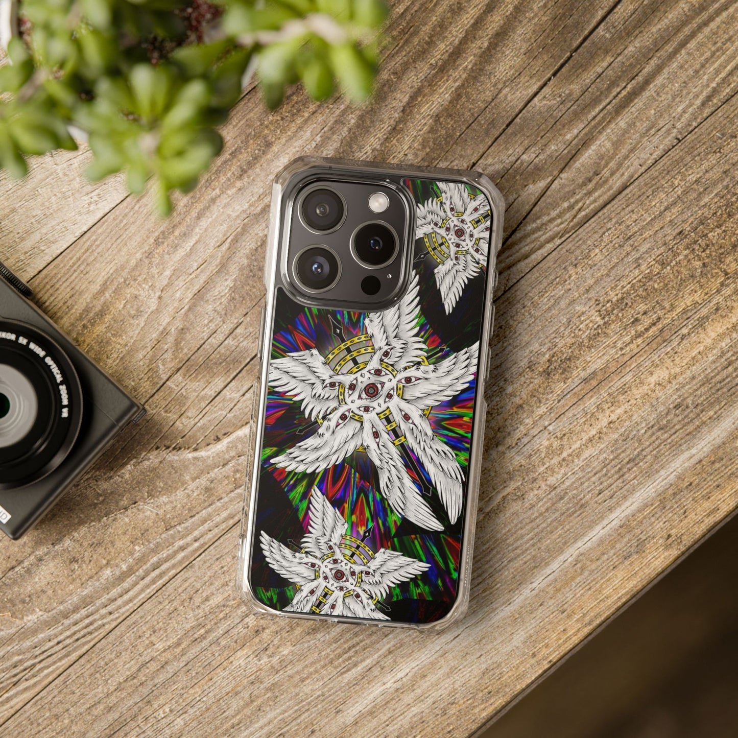 Liminal Seraphim Dimension — Magnetic Clear Impact iPhone Case