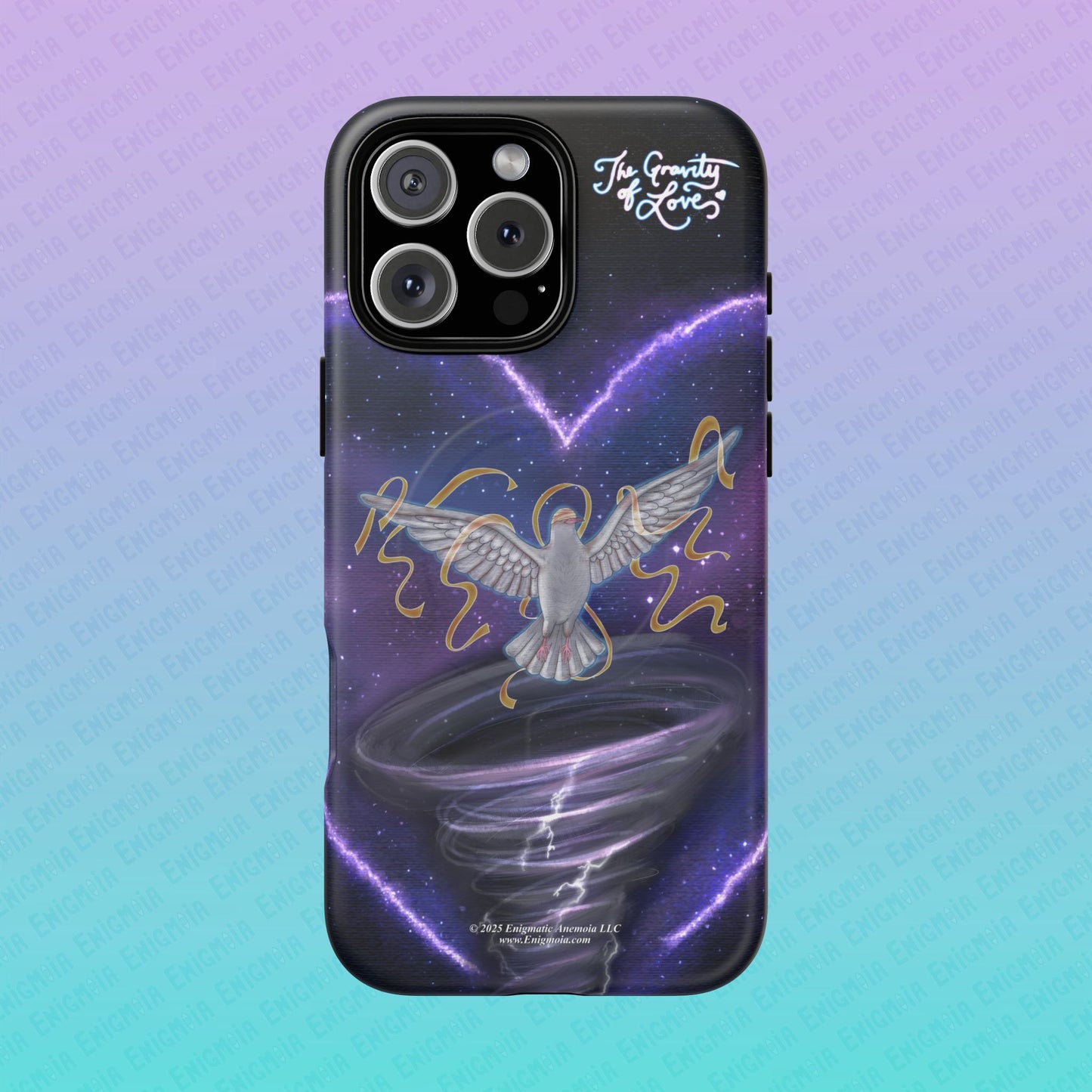 The Gravity of Love — Celestial Dove Tough Magnetic Phone Case