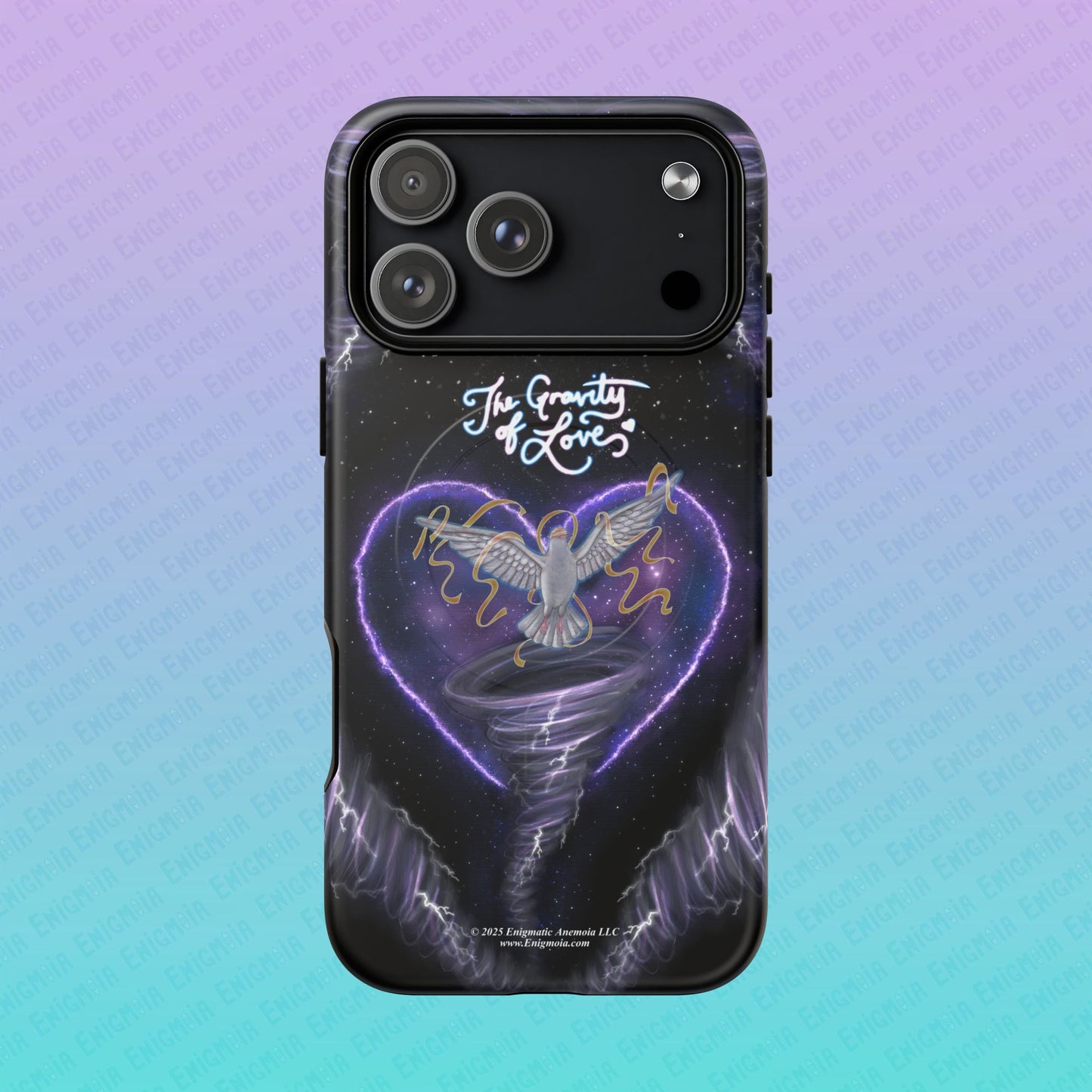 The Gravity of Love — Celestial Dove Tough Magnetic Phone Case