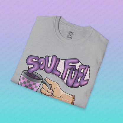 Soul Fuel — Coffee & Tea Lover Unisex Graphic T-Shirt
