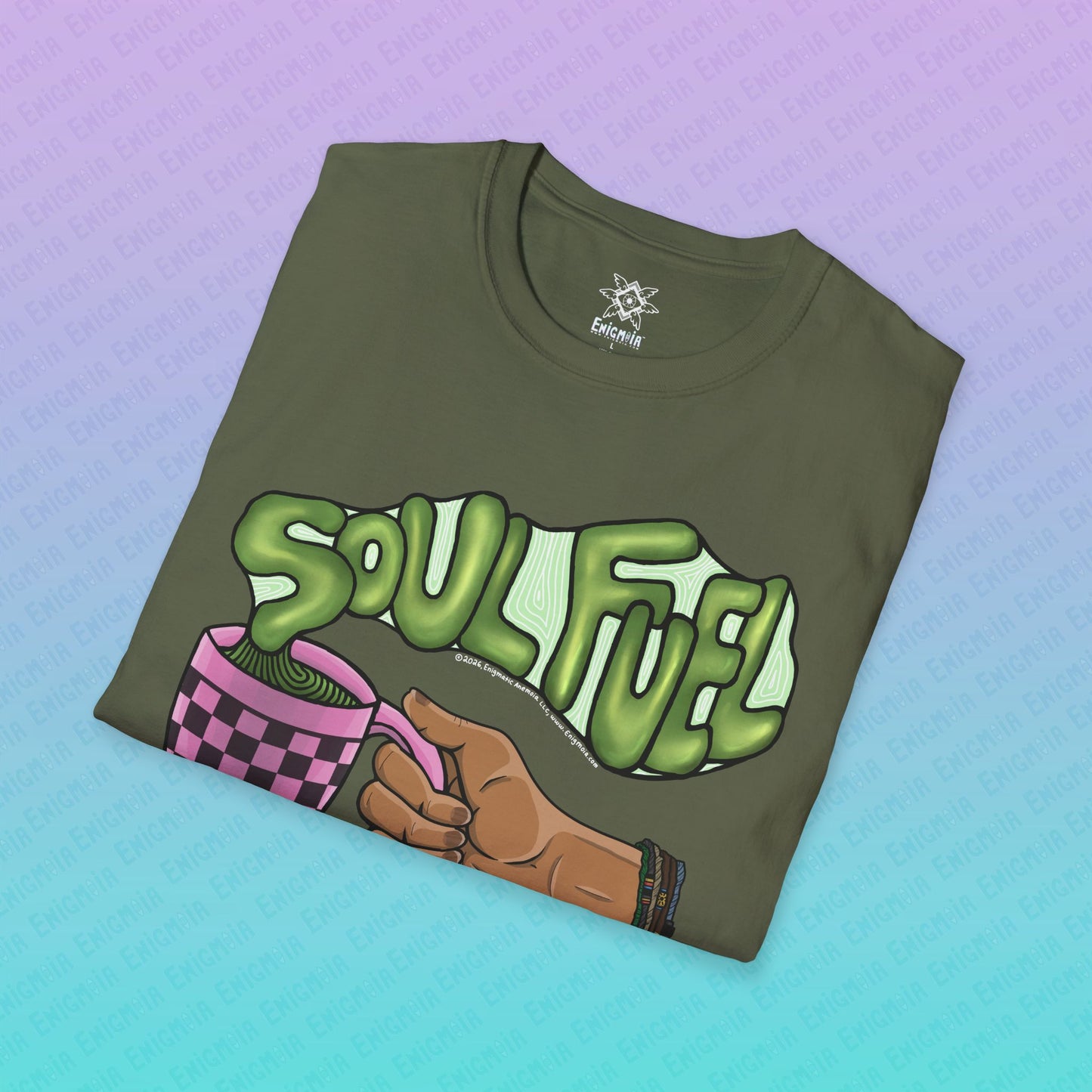 Soul Fuel — Coffee & Tea Lover Unisex Graphic T-Shirt