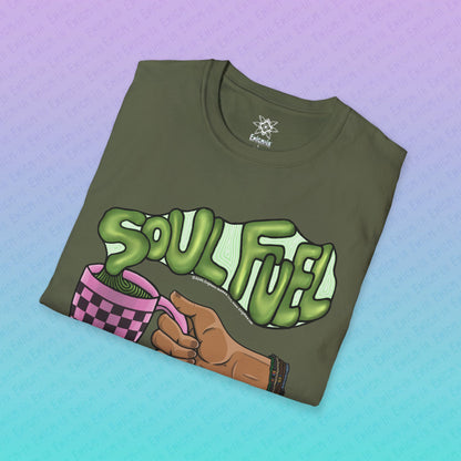 Soul Fuel — Coffee & Tea Lover Unisex Graphic T-Shirt