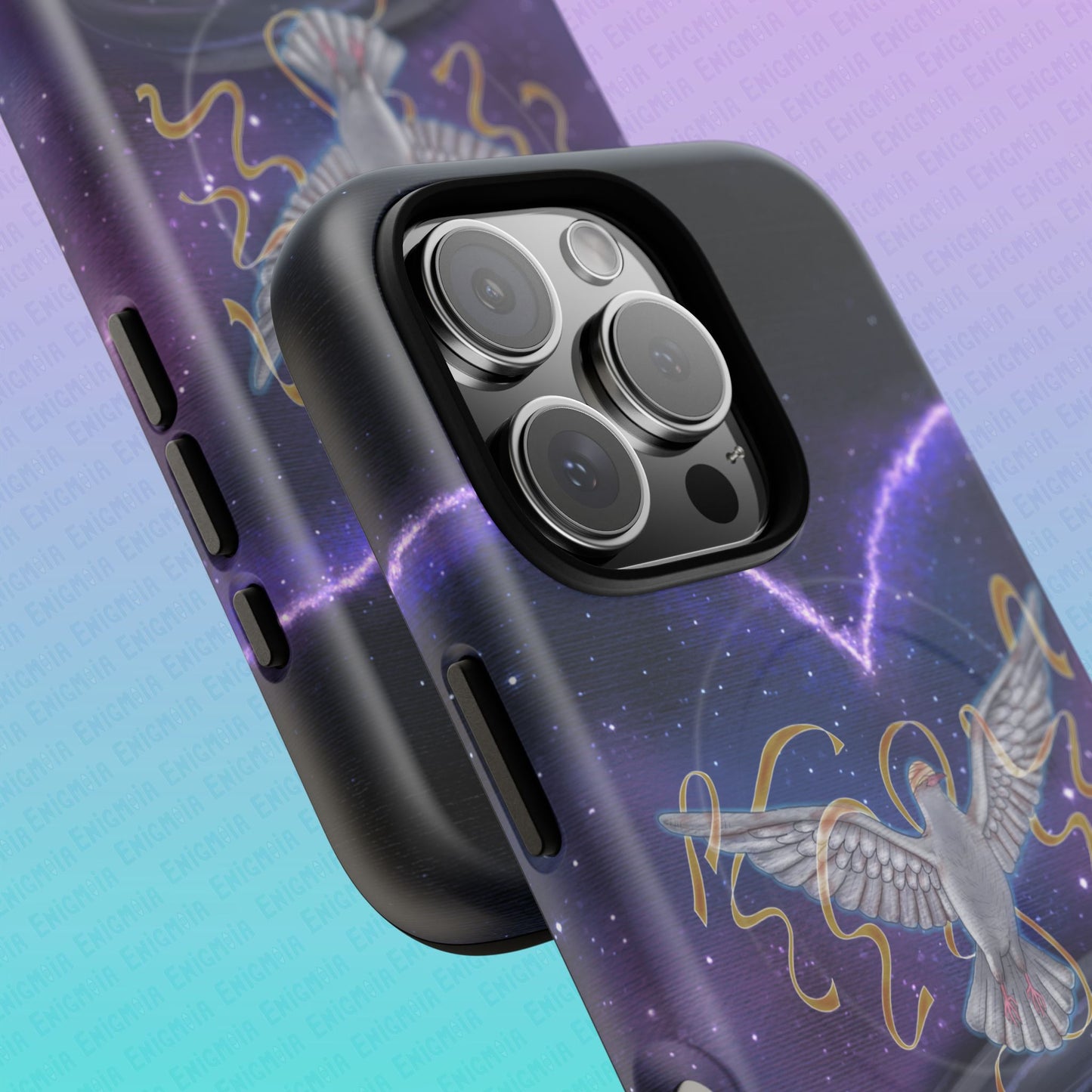 The Gravity of Love — Celestial Dove Tough Magnetic Phone Case
