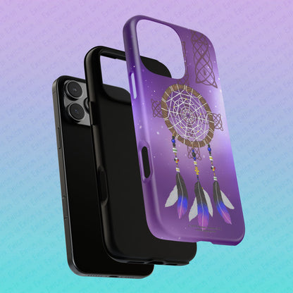 Silent Warrior — Inverted - Dreamcatcher Tough Phone Case