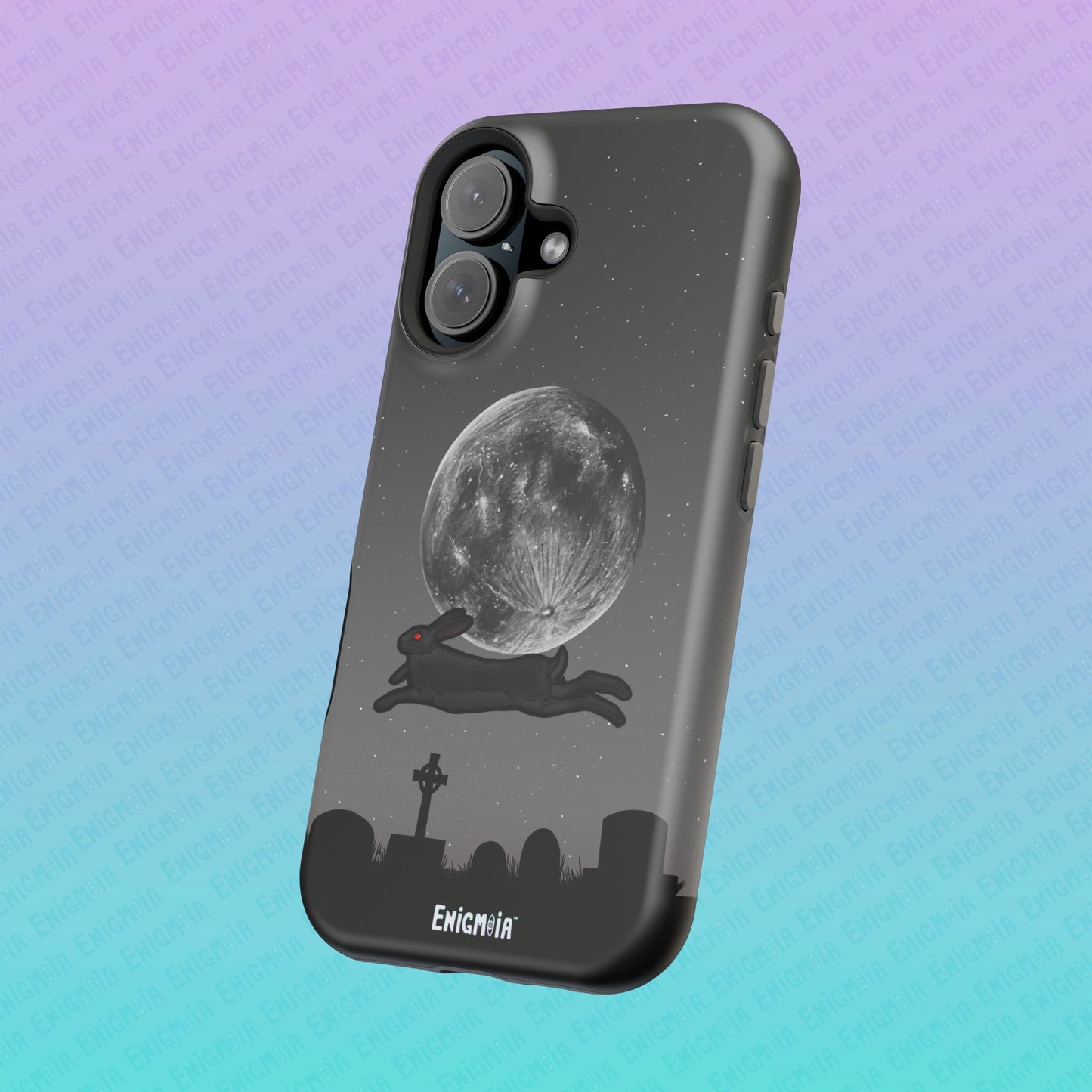 The Black Rabbit of Death — Magnetic Tough Case