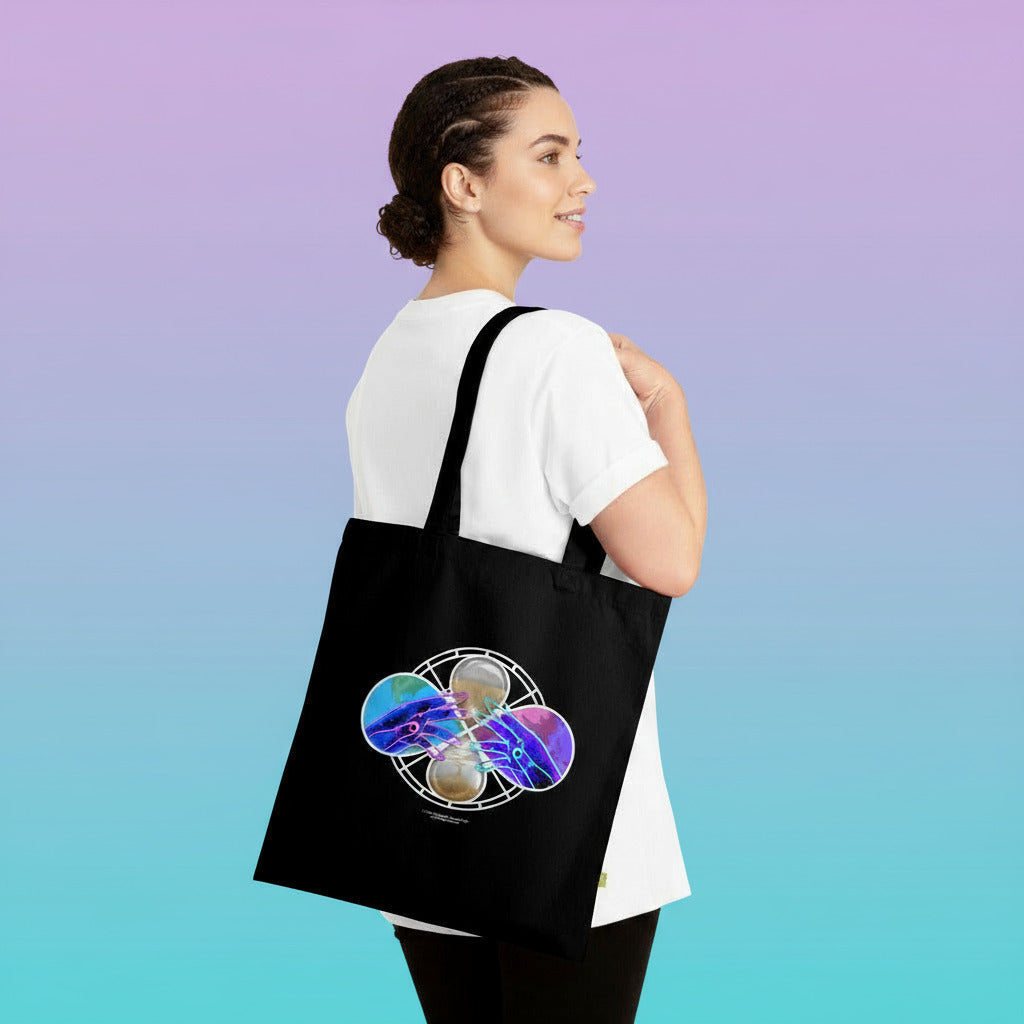 Purgatory - Cosmic Limbo Eco-Friendly Organic Cotton Tote Bag