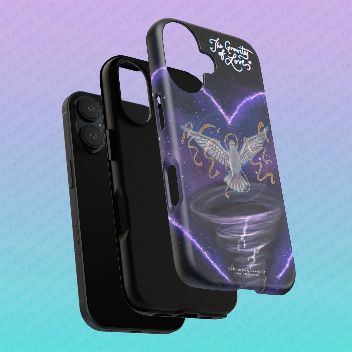 The Gravity of Love — Celestial Dove Tough Magnetic Phone Case