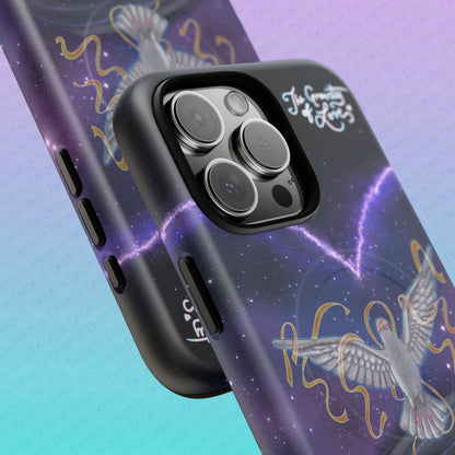 The Gravity of Love — Celestial Dove Tough Magnetic Phone Case