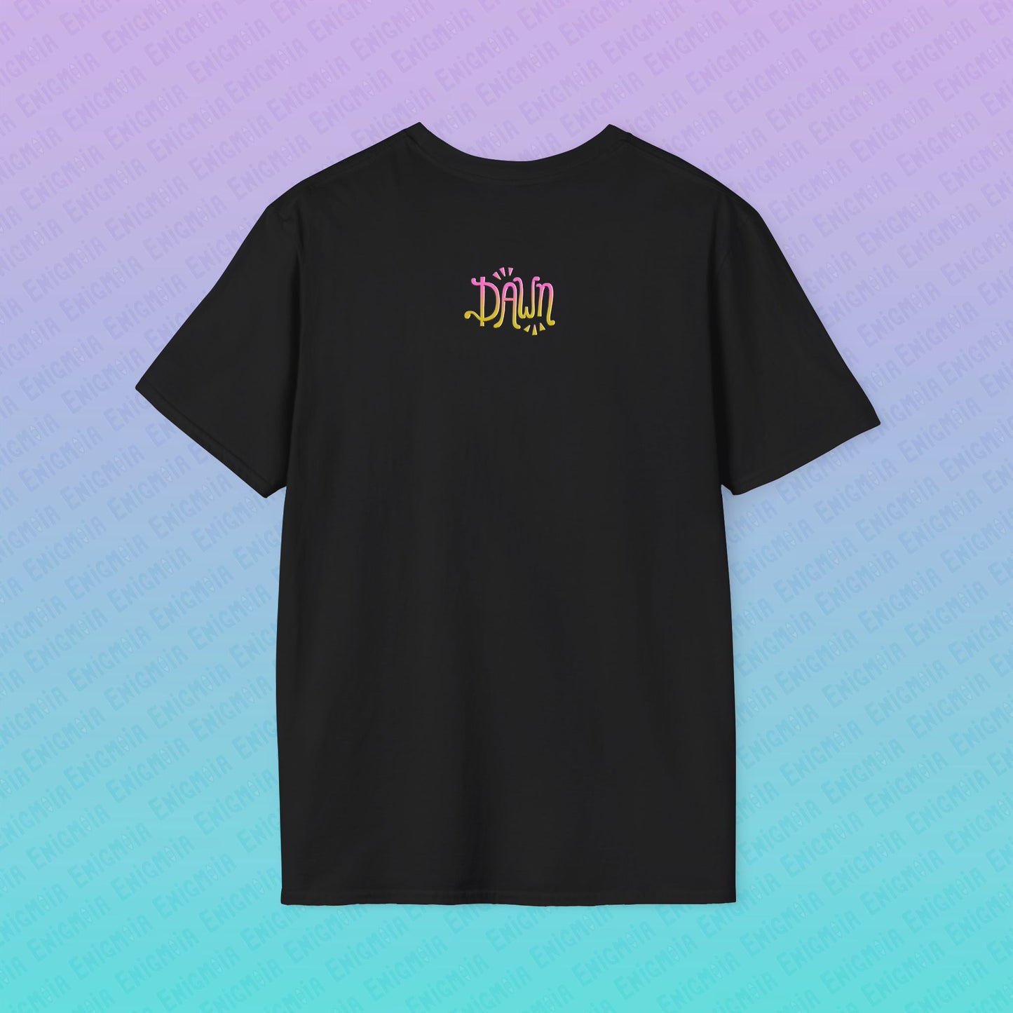 Dawn — Pastel Ombré Carousel Horses Unisex Graphic T-Shirt