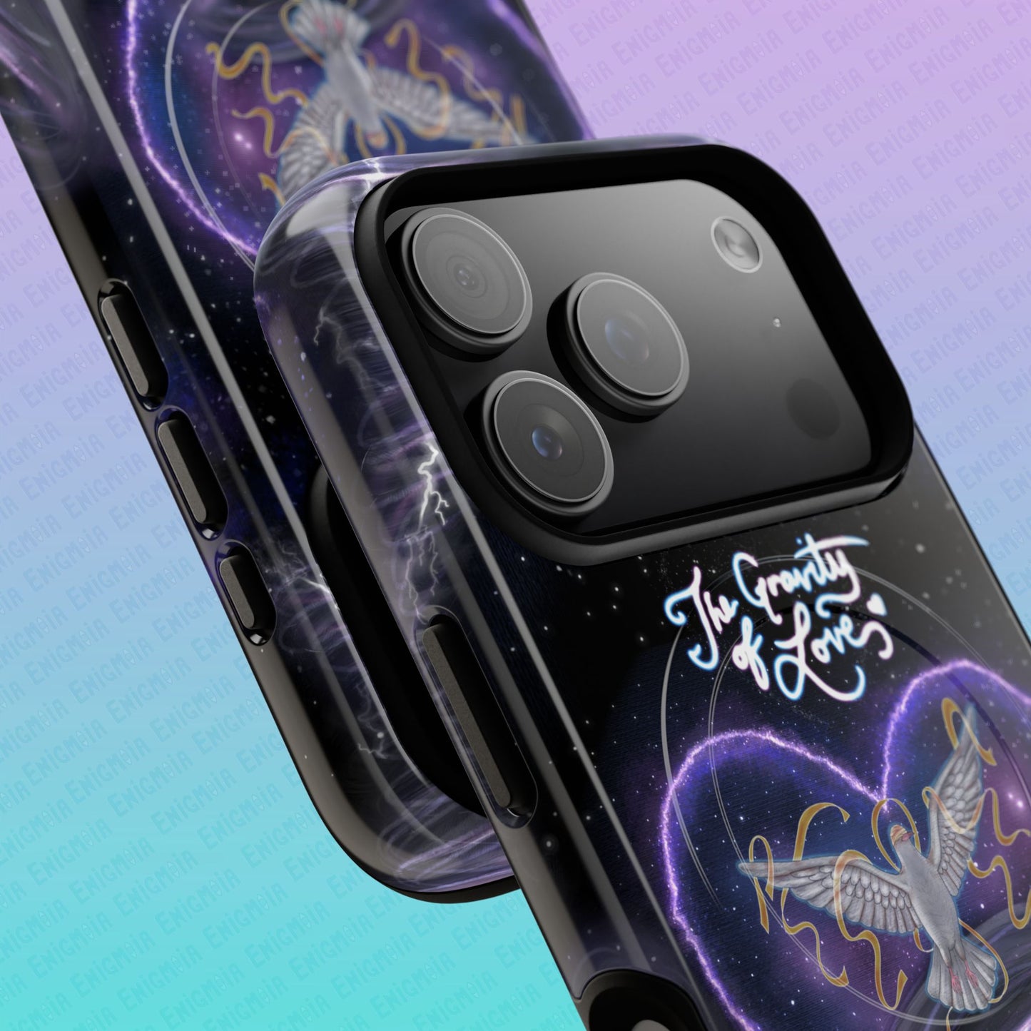 The Gravity of Love — Celestial Dove Tough Magnetic Phone Case