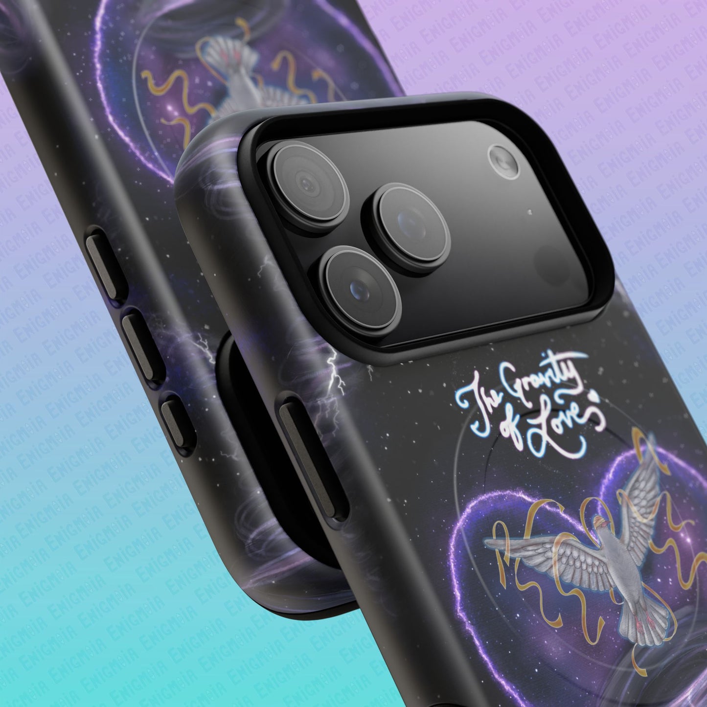 The Gravity of Love — Celestial Dove Tough Magnetic Phone Case