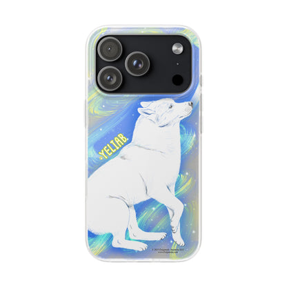 Yeliab — Cosmic Sprit Husky Dog  iPhone Flexi Case