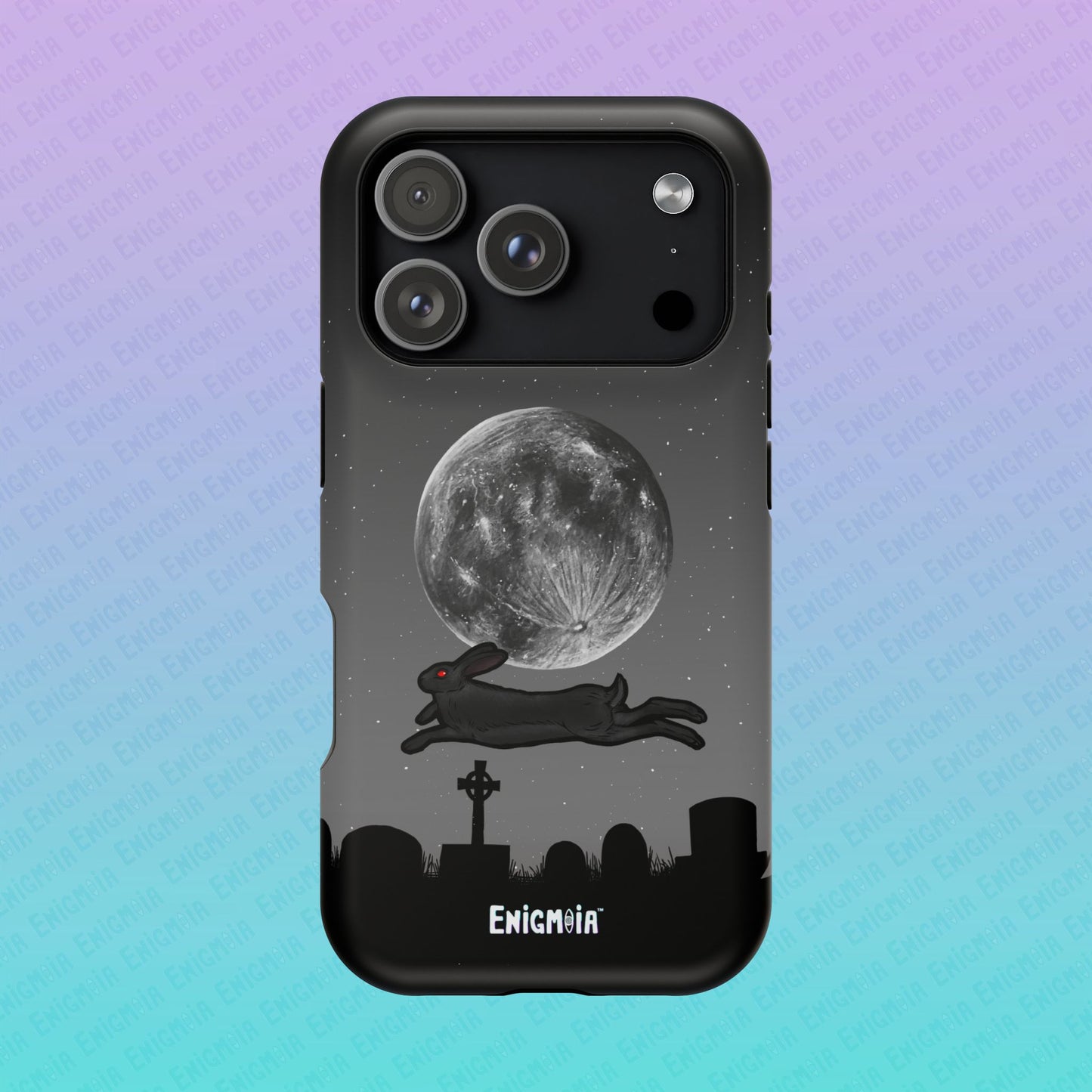 The Black Rabbit of Death — Magnetic Tough Case