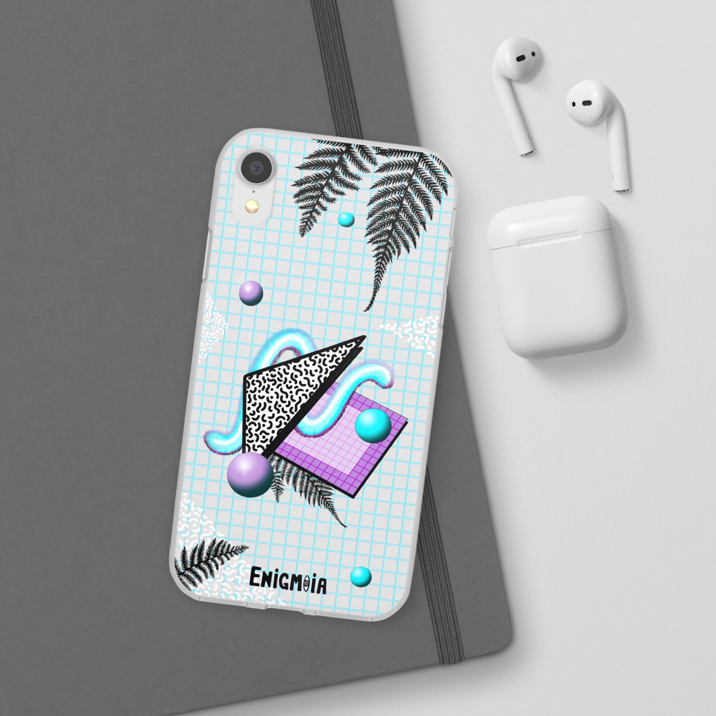Gummi — Retro Aesthetic Geometric Memphis Style Pastel Vaporwave iPhone & Samsung Phone Cases