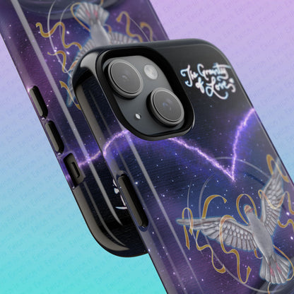 The Gravity of Love — Celestial Dove Tough Magnetic Phone Case
