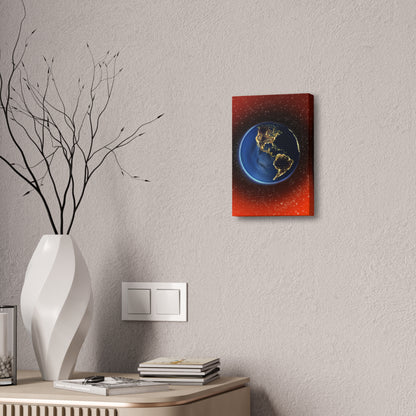 Fireflies — Earth at Night Canvas Print