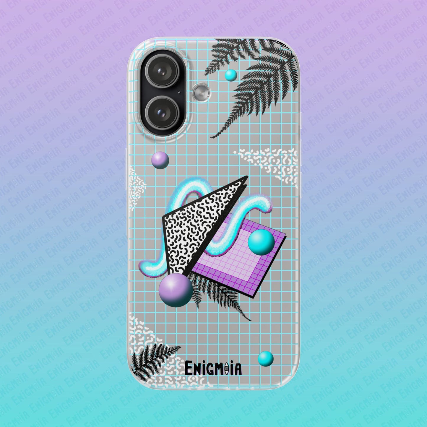Gummi — Retro Aesthetic Geometric Memphis Style Pastel Vaporwave iPhone & Samsung Phone Cases