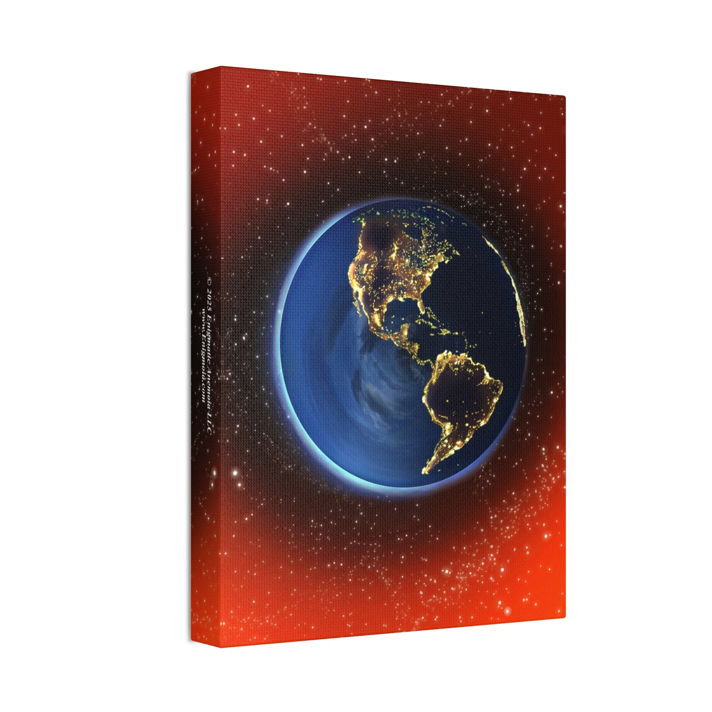 Fireflies — Earth at Night Canvas Print