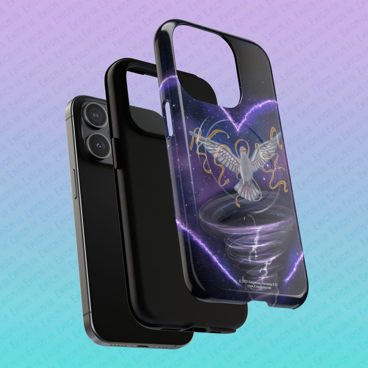 The Gravity of Love — Celestial Dove Tough Magnetic Phone Case