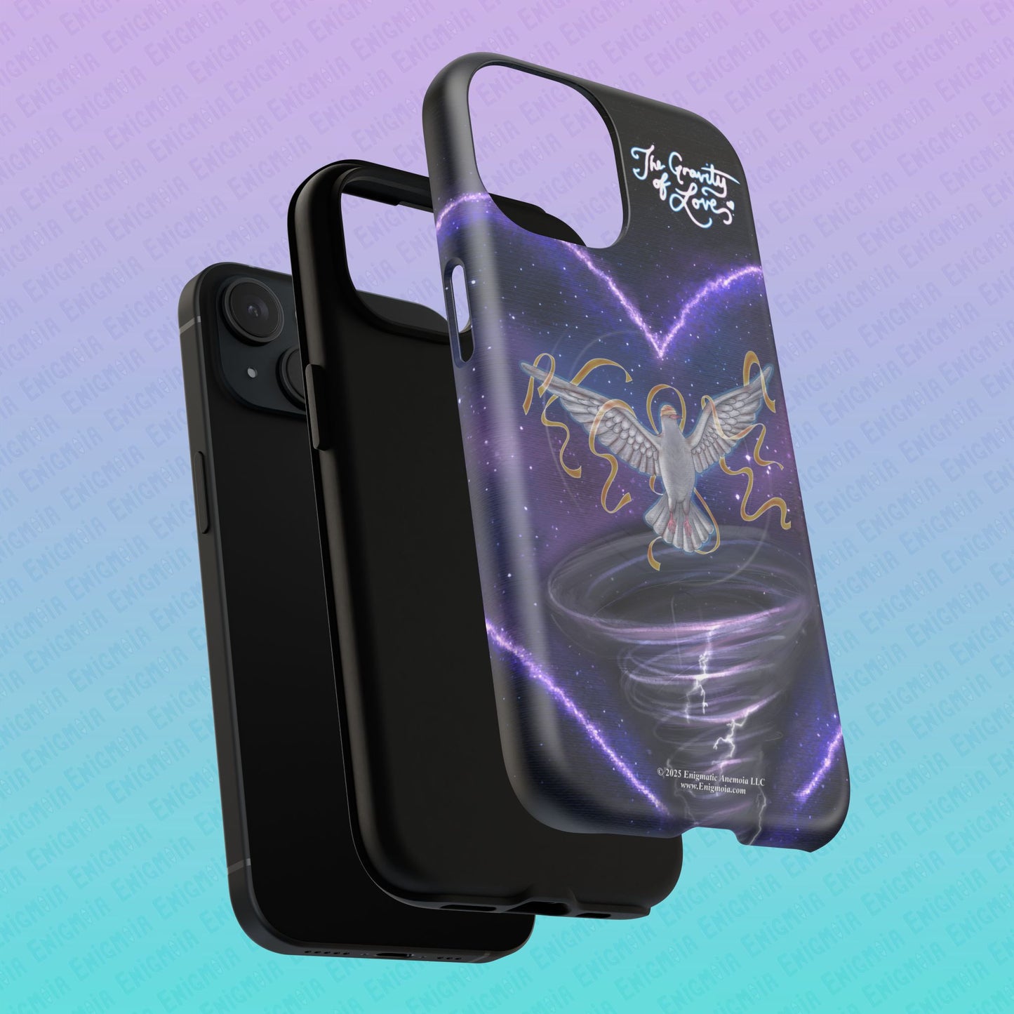 The Gravity of Love — Celestial Dove Tough Magnetic Phone Case