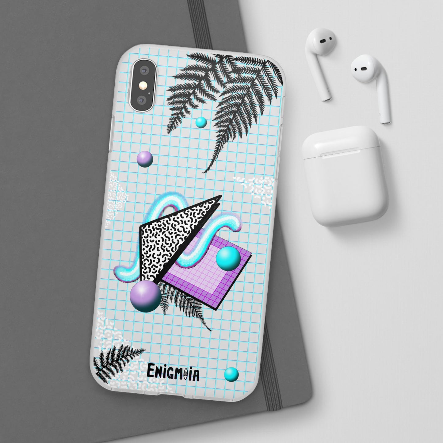 Gummi — Retro Aesthetic Geometric Memphis Style Pastel Vaporwave iPhone & Samsung Phone Cases