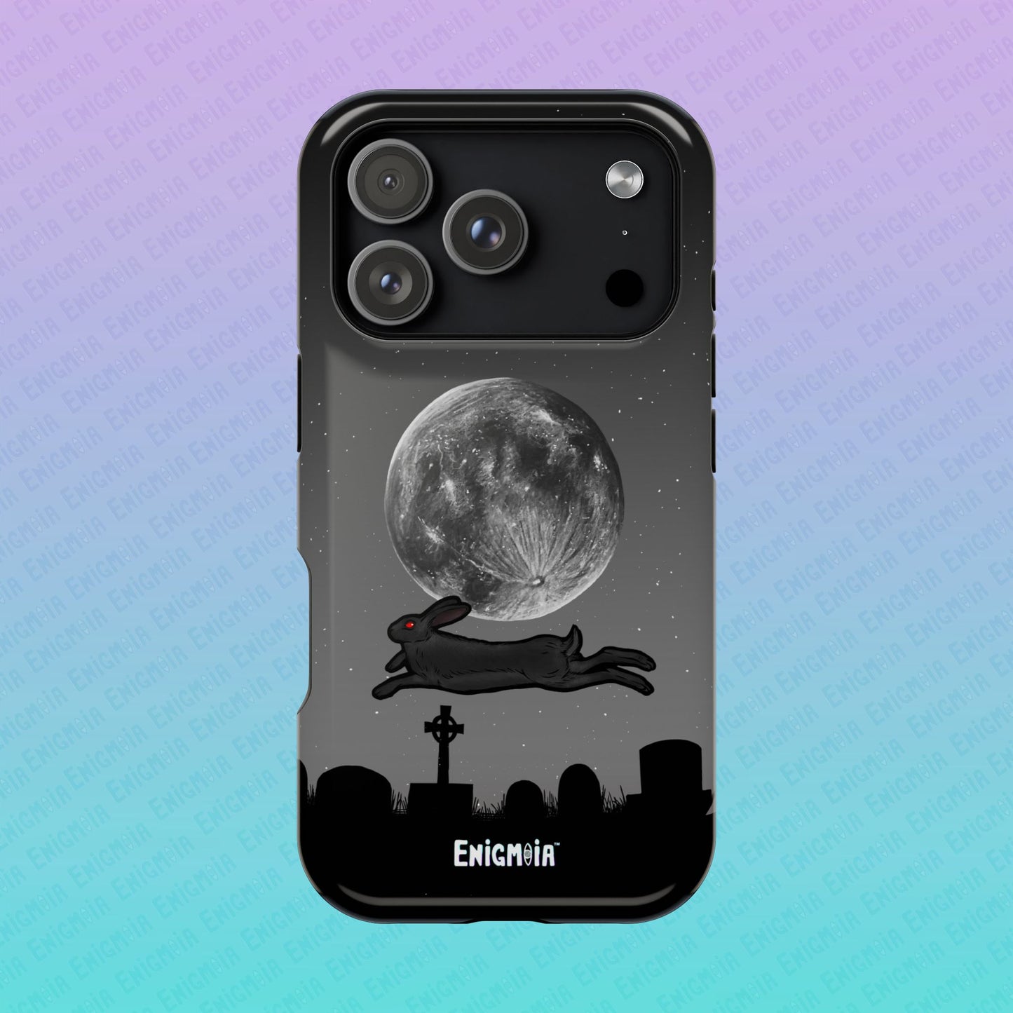 The Black Rabbit of Death — Magnetic Tough Case