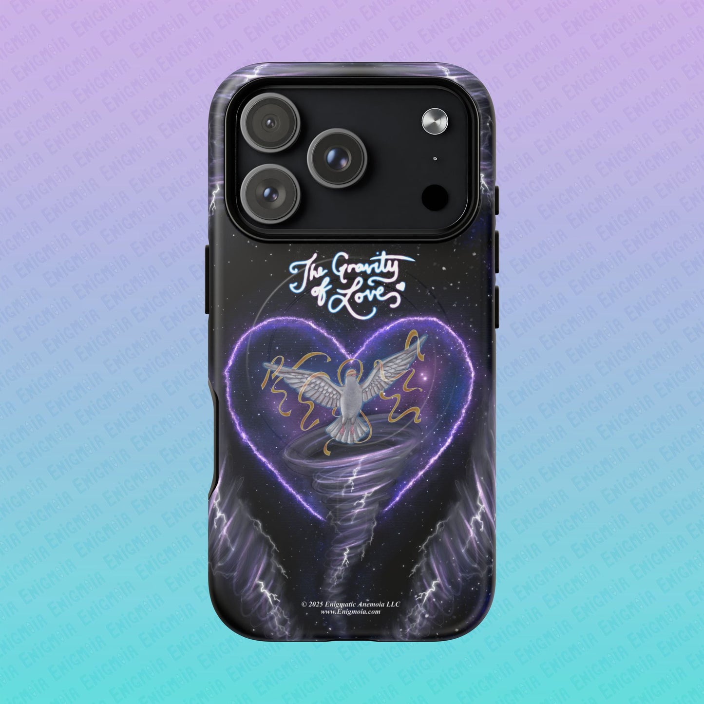 The Gravity of Love — Celestial Dove Tough Magnetic Phone Case