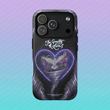 The Gravity of Love — Celestial Dove Tough Magnetic Phone Case