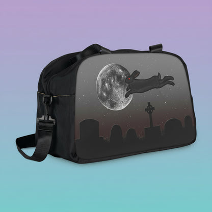 The Black Rabbit of Death — Fitness Handbag