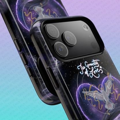 The Gravity of Love — Celestial Dove Tough Magnetic Phone Case