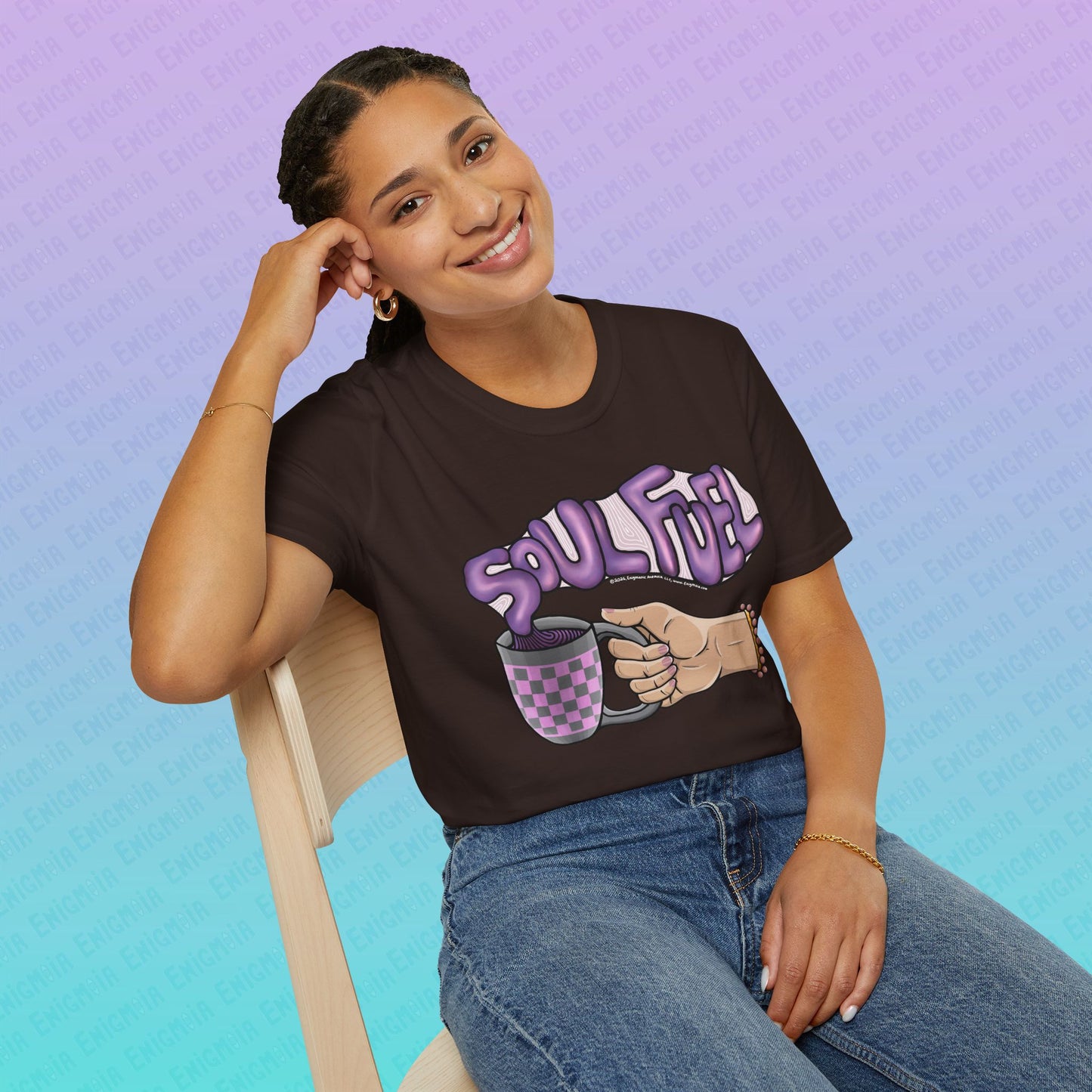 Soul Fuel — Coffee & Tea Lover Unisex Graphic T-Shirt