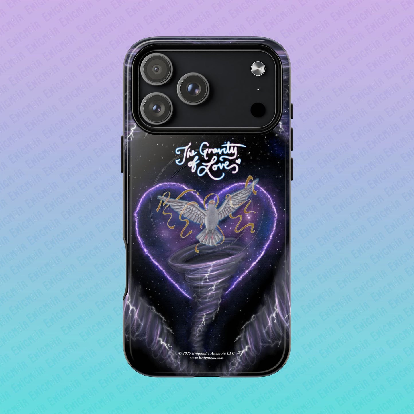 The Gravity of Love — Celestial Dove Tough Magnetic Phone Case