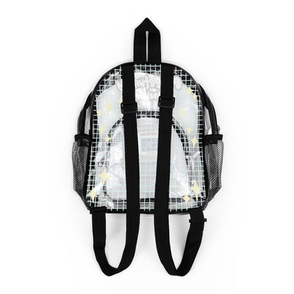 Perpetually Online — Clear Transparent Stadium Backpack