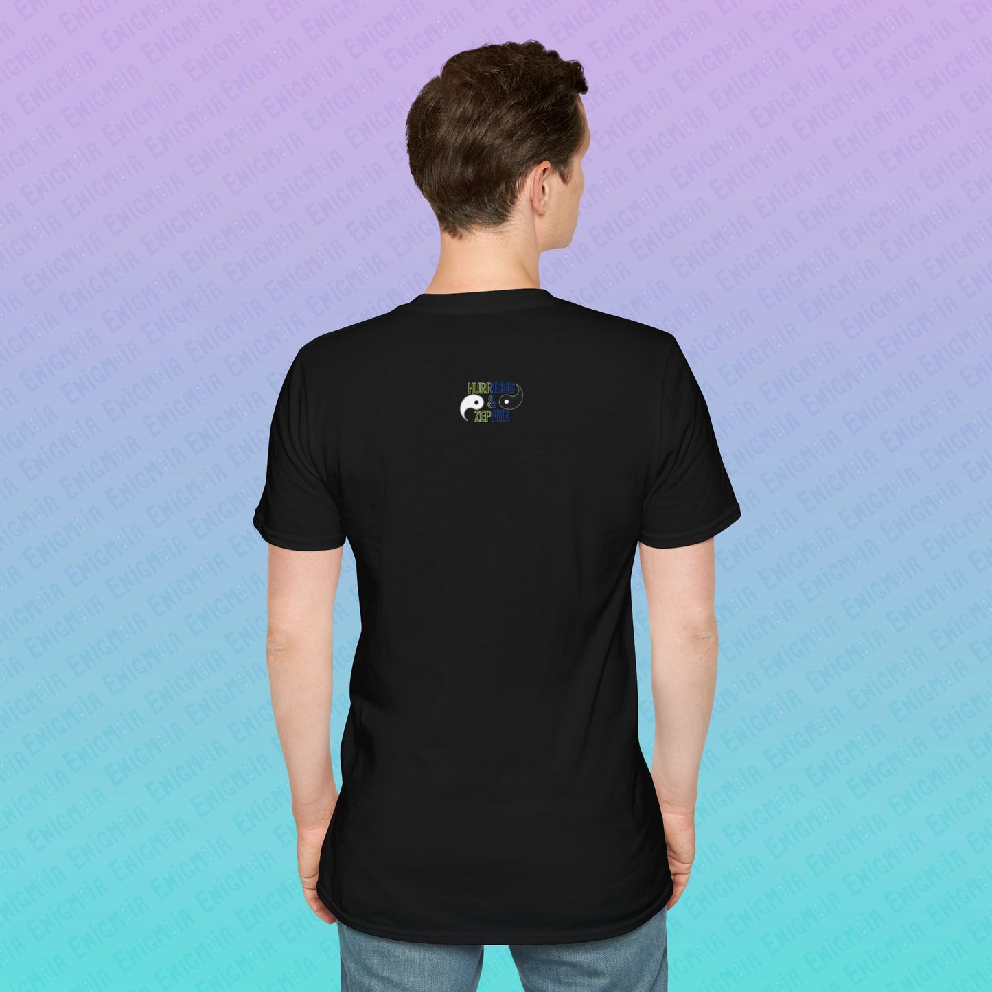 Hurricos & Zephyr — Chinese Yin Yang Storm Dragons Unisex Softstyle T-Shirt