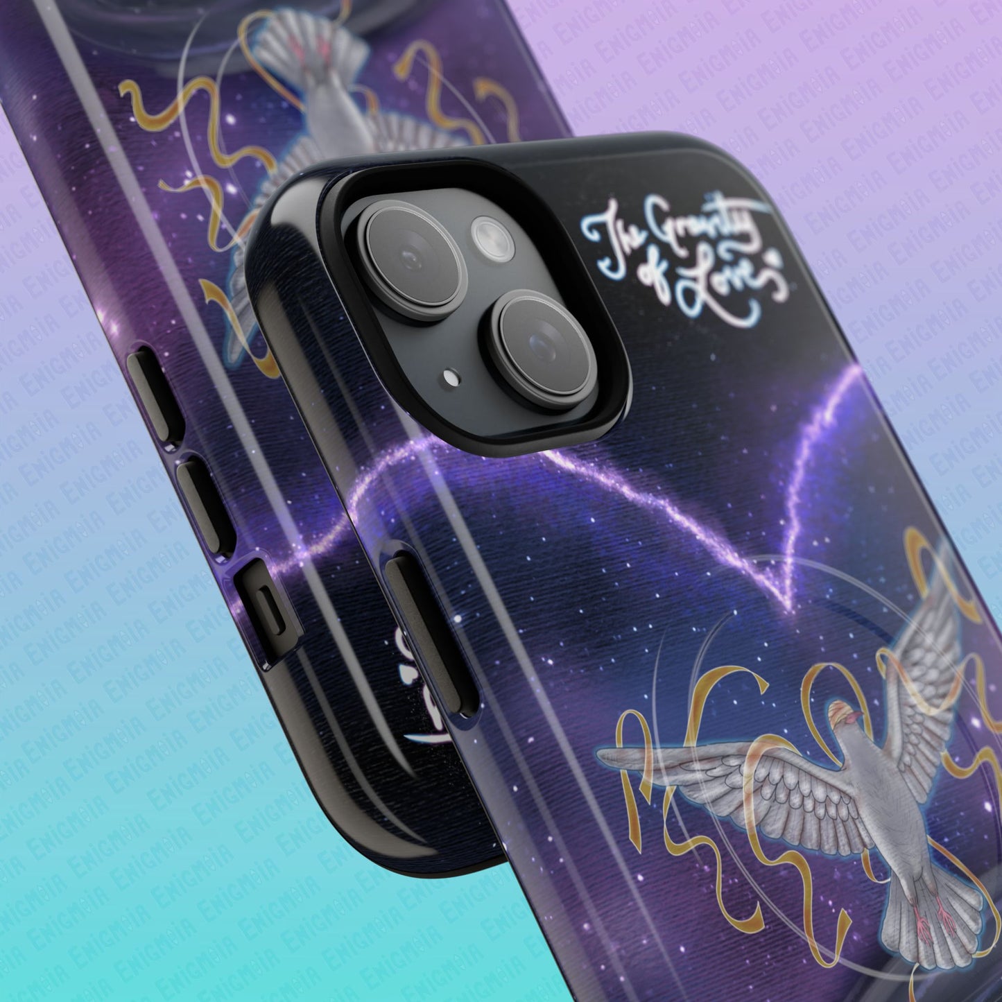 The Gravity of Love — Celestial Dove Tough Magnetic Phone Case