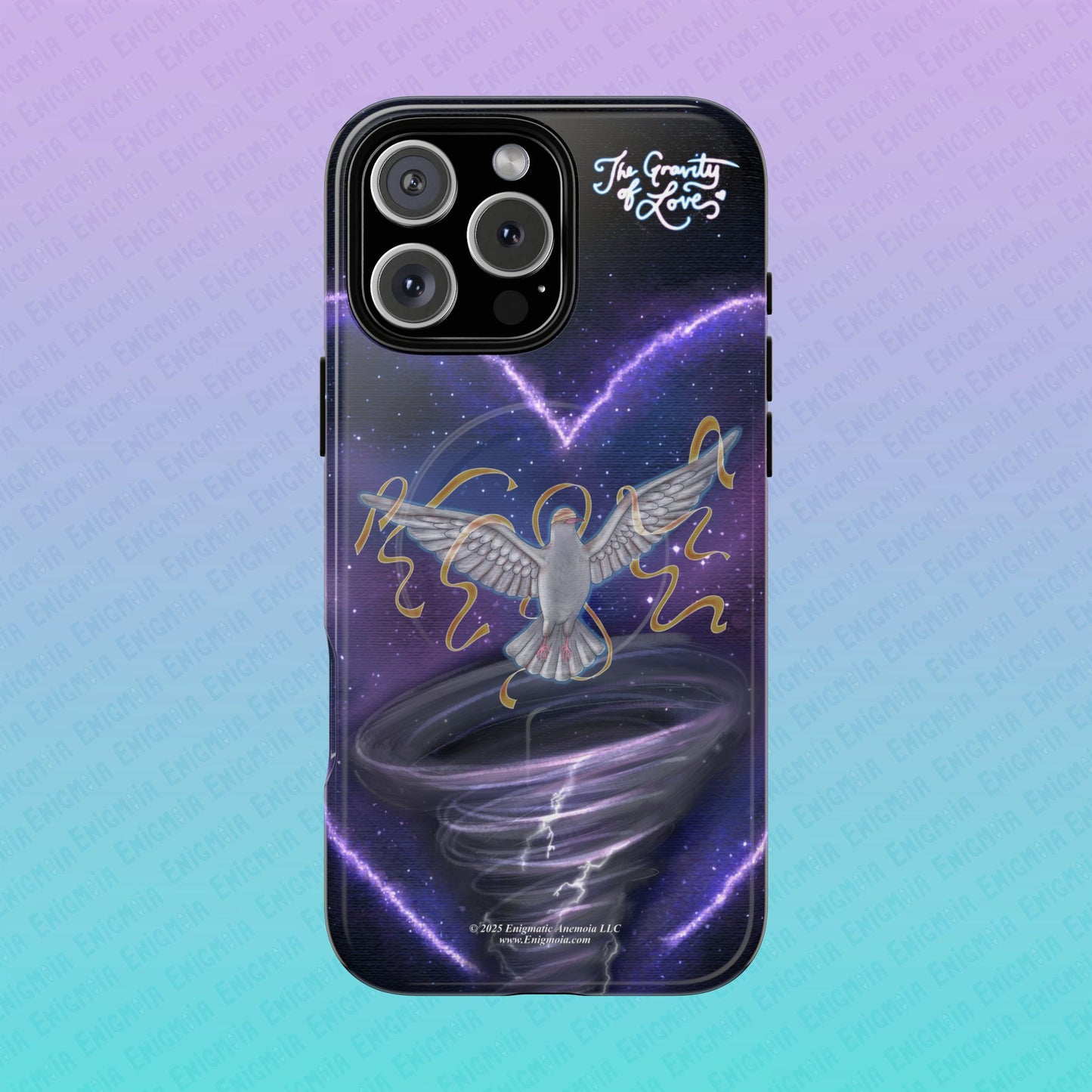 The Gravity of Love — Celestial Dove Tough Magnetic Phone Case