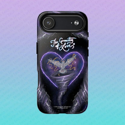 The Gravity of Love — Celestial Dove Tough Magnetic Phone Case