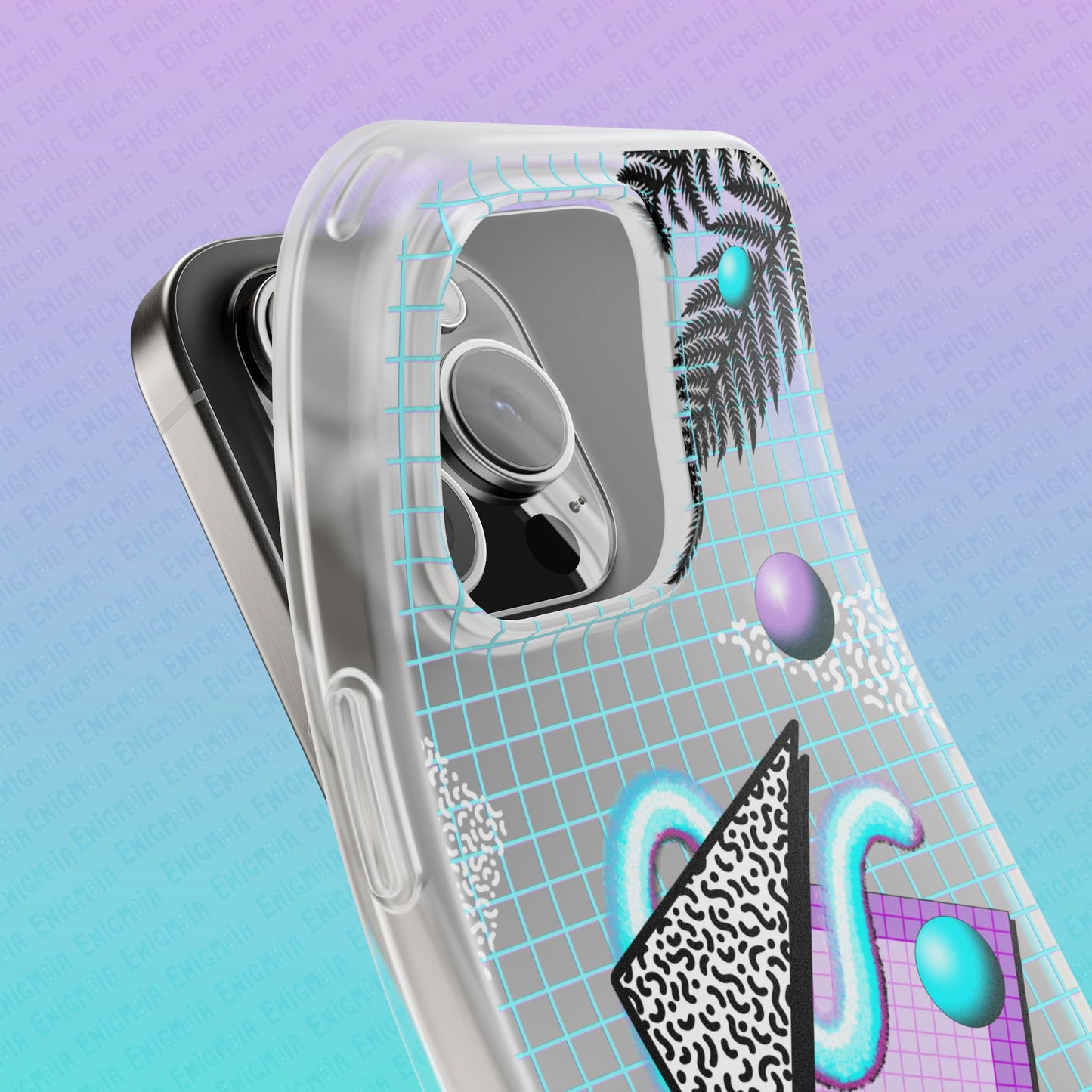 Gummi — Retro Aesthetic Geometric Memphis Style Pastel Vaporwave iPhone & Samsung Phone Cases