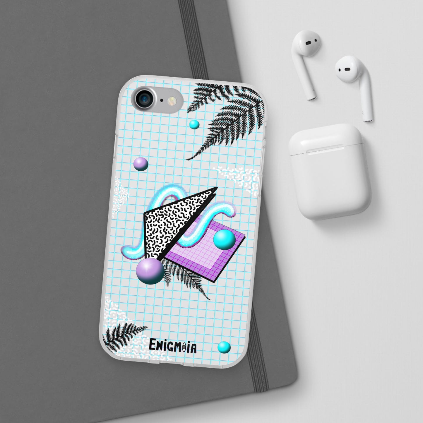 Gummi — Retro Aesthetic Geometric Memphis Style Pastel Vaporwave iPhone & Samsung Phone Cases