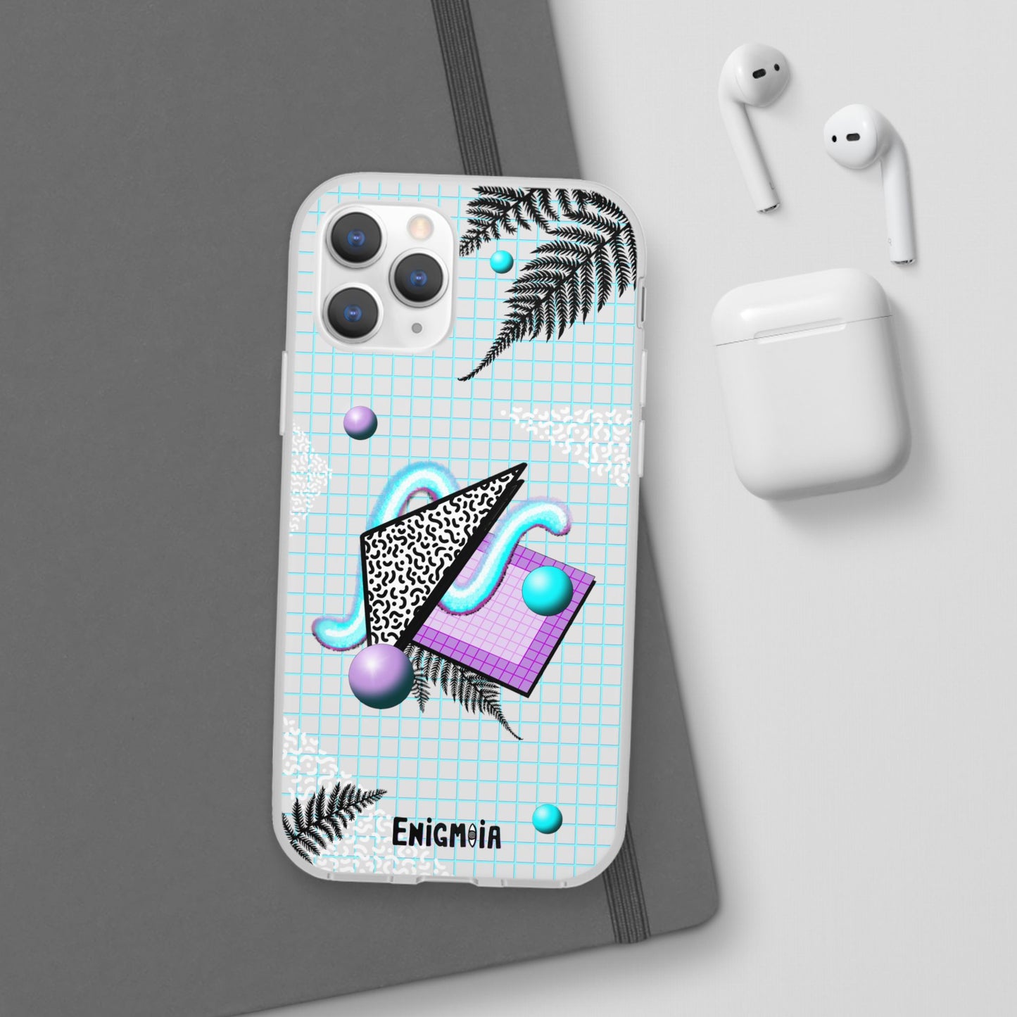 Gummi — Retro Aesthetic Geometric Memphis Style Pastel Vaporwave iPhone & Samsung Phone Cases